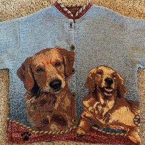 Sugar Street Weavers Golden Retrievers Jacket